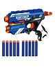 Vinmot Manual Blaze Storm Bullet Gun Toy with 10 Soft Safe Foam Bullets for Kids