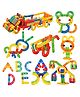 Vinmot DIY 50+ Pcs Colorful Plastic Patchwork UC Smart Educational Building Blocks Toy Set for Kids