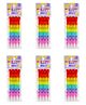 PARTEET Stack Pencil Set for Birthday Gifts for Kids Pack of 6