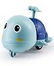 ADKD Press to Go Inertial Cute Turtle Toy for Kids Pack of 1- (Color May Vary)