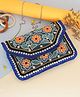 Fabbhue Women Multi-Color Hand Embellished Clutch - Multi Color