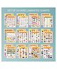 Globeskart Educational Charts for Primary & Middle Classes Kids | Hard Laminated Charts Set of 24 (12 Sheets)+2 Free(1 Sheet)