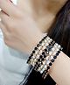 The Pari Set Of 6 Gold-Plated AD-Studded Bangles- 5.72 cm diameter