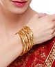 The Pari Set Of 12 Gold-Plated Bangles-6.35 cm diameter