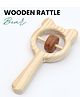 OpaToys Natural Wooden Rattle Bear For 0 to 24 Months Babies (1 Piece)