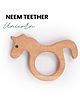 OpaToys Natural Wooden Neem Teether Unicorn For 0 to 24 Months Babies (1 Pieces)