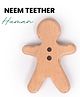 OpaToys Natural Wooden Neem Teether Human For 0 to 24 Months Babies (1 Pieces)