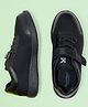 KazarMax Solid School Shoes - Black