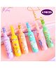 Puchku Unicorn Theme Bottle Shape Highlighters Set Of 6 Fine Grip Marker Pen Ideal For Office Stationery & Kids- Multicolor
