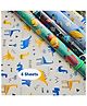 Puchku Mix Prints Gift Wrapping Paper for Gift Wrap- Pack of 6