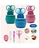 Puchku Baby Grooming  Kit (Nail Clipper Scissors File and Tweezer)  1 Piece  Random Color