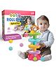 Little Berry 5 Layer Roll Ball and Roll Swirling Tower for Baby and Toddler Development - Activity & Educational Toys for Kids (Multicolour)