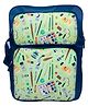 Echo Boomers Green Printed A3 Art Board Drawing & Activity Backpack Bag with Multiple Pockets.