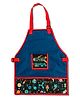 Echo Boomers Print Multipurpose Kids Waterproof Washable Apron with 4 pockets for Cooking Art Painting and School - Pack of 1