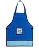 Echo Boomers Blue Multipurpose Teens Waterproof Washable Apron with 4 pockets for Cooking, Art Painting and School - Blue