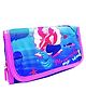 Echo Boomers Mermaid Print Flip Flap Stationery Organizer Storage Utility Pouch  Blue