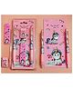 TERA 13 Unicorn Theme Stationery Set for kids Writing & Drawing,Pink- 2 Pcs