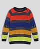 Somersault Full Sleeves Striped & Colour Blocked Pullover - Multi Colour