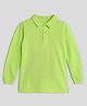 Somersault Full Sleeves Solid Polo Tee - Green