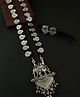 Silver-Plated Oxidised Coin Jewellery Set