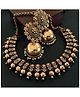 Binnis Wardrobe golden necklace with jhumka