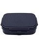 JAYPEE Stainless Steel Insulated Lunch Box Wavesteel Jr. Dark Blue , 500 ml , Suitable for school and picnics ,Microwave Safe