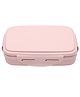 JAYPEE Stainless Steel Insulated Lunch Box Wavesteel Sr. Pink , 600 ml , Suitable for school and picnics ,Microwave Safe