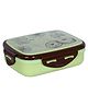 Jaypee Ecosteel Jr. Kid's Insulated Steel Tiffin Box Leak-Proof Container and Spoon, Lunch Box for School , 550ml , Green