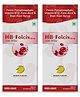 West Coast HB-Folcin Syrup Pack of - 2 Mango | Vitamin B12 | Folic Acid | Beet root