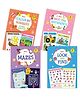 Colour by Numbers Mazes Look & Find Spot the Difference - Set of 4 Activity Books