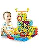 ADKD Interlocking Educational Gear Building Block Set of 81 Piece For Kids- Multicolor