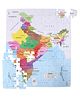 Ratnas India Map Jigsaw Puzzle Multicolour - 99 Pieces