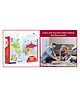 Ratnas World Map Jigsaw Puzzle Multicolour - 108 Pieces