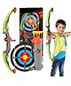 Azhari 881- 24A sports and archery bow and arrow kit led  with dart board  for girls and boys