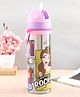 Disney By SKI Princess Steel Water Bottle With Pop-up Straw Pink - 650 ml(Color and Print may vary)