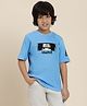 Kidsville Naruto Featuring Half Sleeves Character Printed Tee - Blue