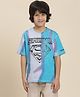 Kidsville DC Comics Featuring Half Sleeves Superman Printed Tee - Blue