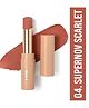 TNW- The Natural Wash SILKY MATTE FUSION LONGSTAY LIP COLOR-04. Supernova Scarlet| Intense pigmentation| Non-drying| Silky matte finish| 3.5g