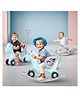 Baybee 3 In 1 Baby Horse Rider Kids Ride On Car For Kids Push Ride On Toy With Rocke Push Handle & Safety Belt Baby Car Rocking Horse|Kids Car For Toddlers - Green