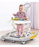 Baybee 2 in 1 Clofi Baby Walker Cum Rocker Kids Walker with Push Handle 3 Adjustable Height Foot Mat Rocking & Musical Toys - Grey