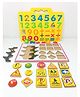 A&A Kreative Box Road Signs Puzzle Set with Number Game ( Wodden Puzzle & Evafoam Number Game) -49 Pcs