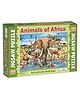 Creative Animals Of Africa Jigsaw Puzzle Multicolour - 100 Pieces