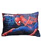Kuber Industries Marvel Spiderman Print Baby Pillow Polyester Super Soft Kids Pillow for Sleeping & Travel,12 x 18 Inch, Navy Blue
