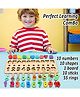 Mihar Essentials Wooden Number Puzzle Sorting Montessori Toys for Toddlers Shape Sorter Counting Game Preschool Education Stacking Block Learning Game