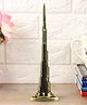 Ximdeco Gold Metal Burj Kahlifa Miniature 10 Inch