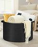 Jasmey Homes Spacious Sturdy Storage Basket - Black