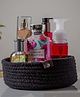 Jasmey Homes  Storage Shelf Basket - Black