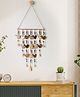 Duli Metal Wall Hanging Windchime with Hanging Birds and Beads.