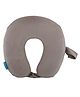 Anomeo Travel Memory Foam Neck Pillow Multipurpose, Comfortable Travel Pillow Great for Long Road Trips and Flights (Light Grey)