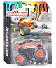 Simba Majorette Monster Police Rockerz Color Changers Die Cast Monster Truck - Red